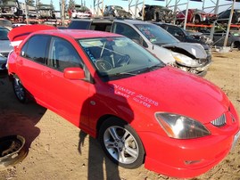 2004 MITSUBISHI LANCER RALLIART RED 2.4 MT 2WD 203958